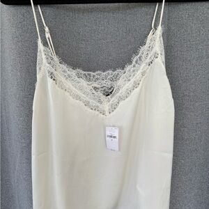 Banana Republic Ivory Lace Camisole